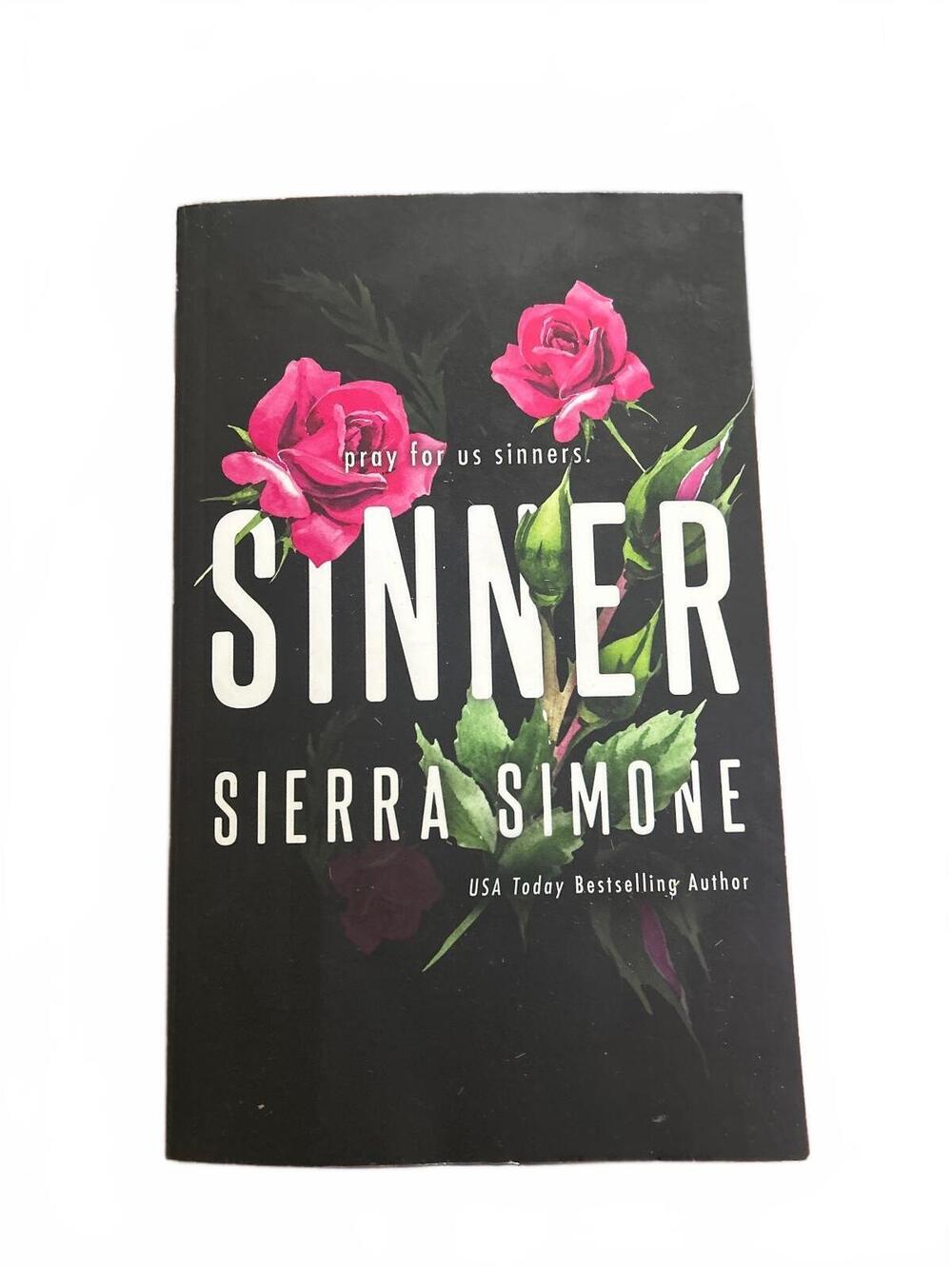 Sinner by Sierra Simone - Romance Paperback Book